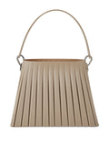 TOUCHLESSPleated 3D-printed shoulder bag