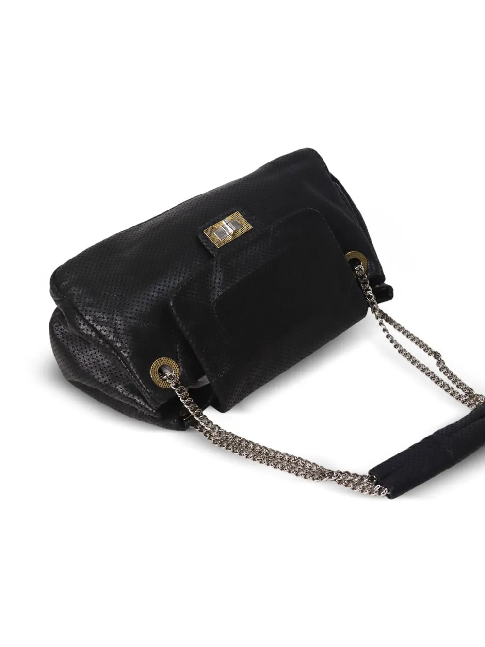 Pre-OwnedCHANEL Pre-Owned2006-2008 fully-perforated flap shoulder bag