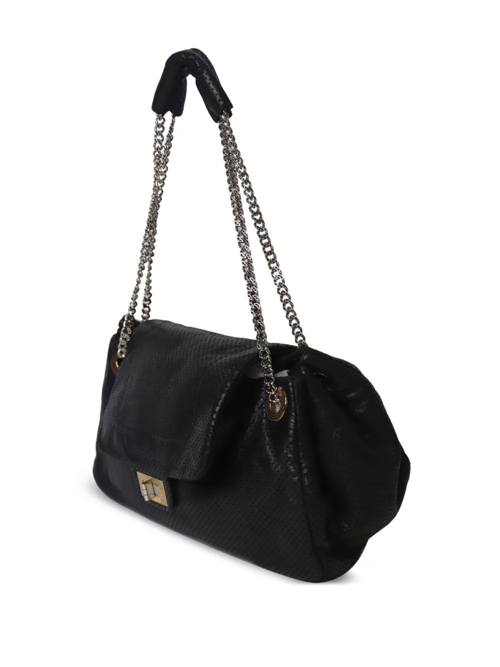 Pre-OwnedCHANEL Pre-Owned2006-2008 fully-perforated flap shoulder bag