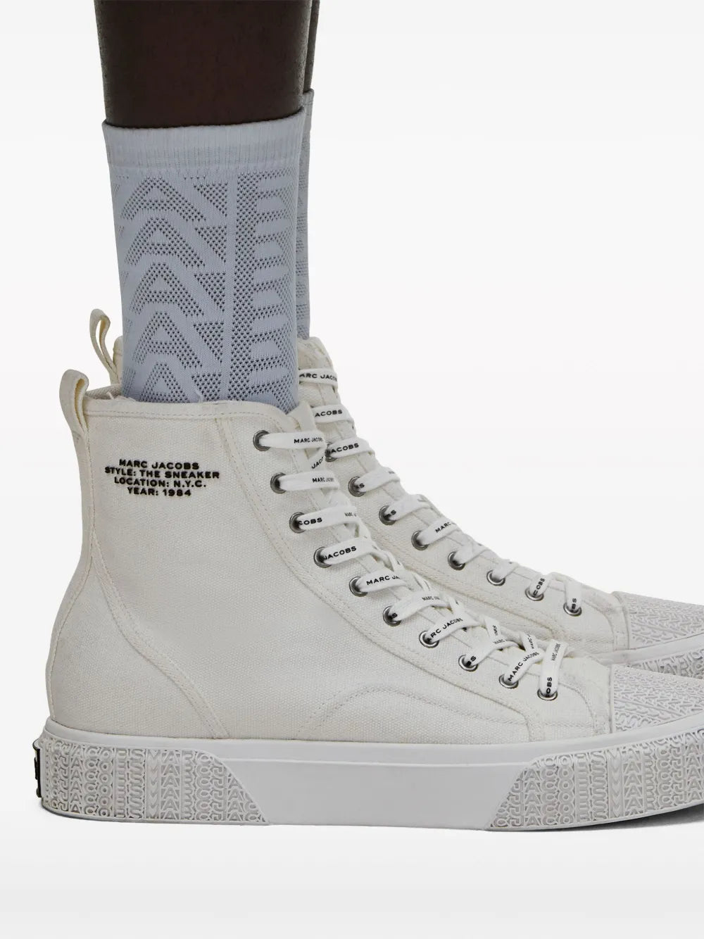 Marc Jacobs Canvas High-Top Sneakers