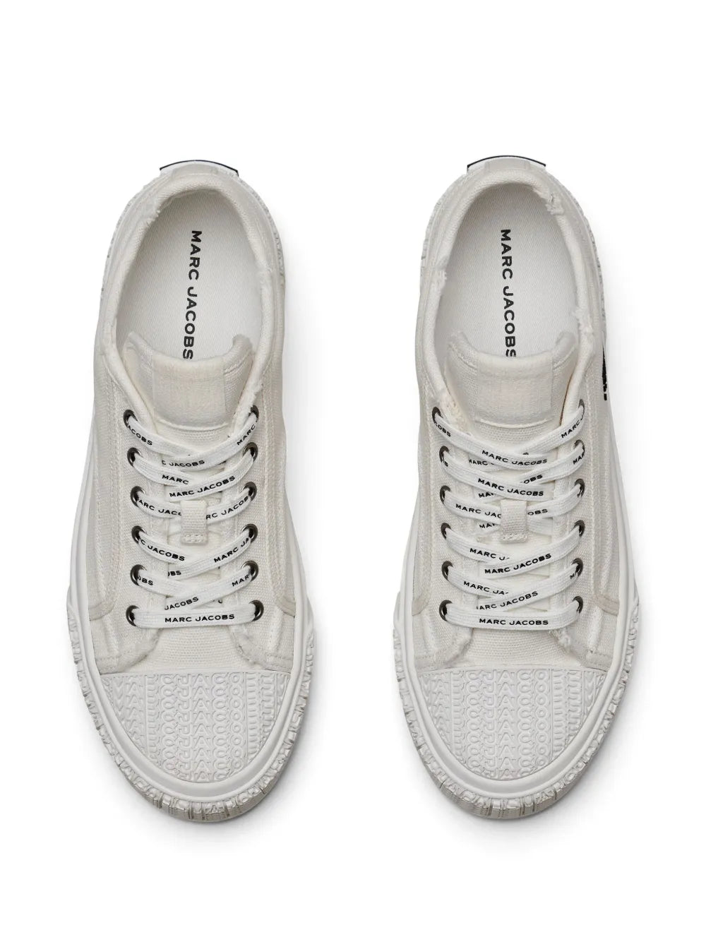 Marc Jacobs Distressed Canvas Sneakers