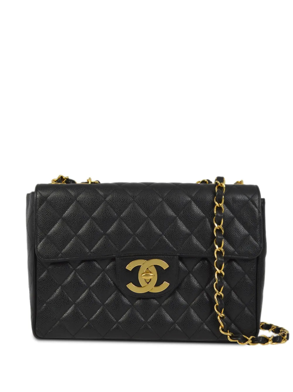 Pre-OwnedCHANEL Pre-Owned1990-2000s Jumbo Classic Flap shoulder bag
