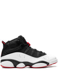 Jordan 6 Rings Wht/Blk/Red Sneakers