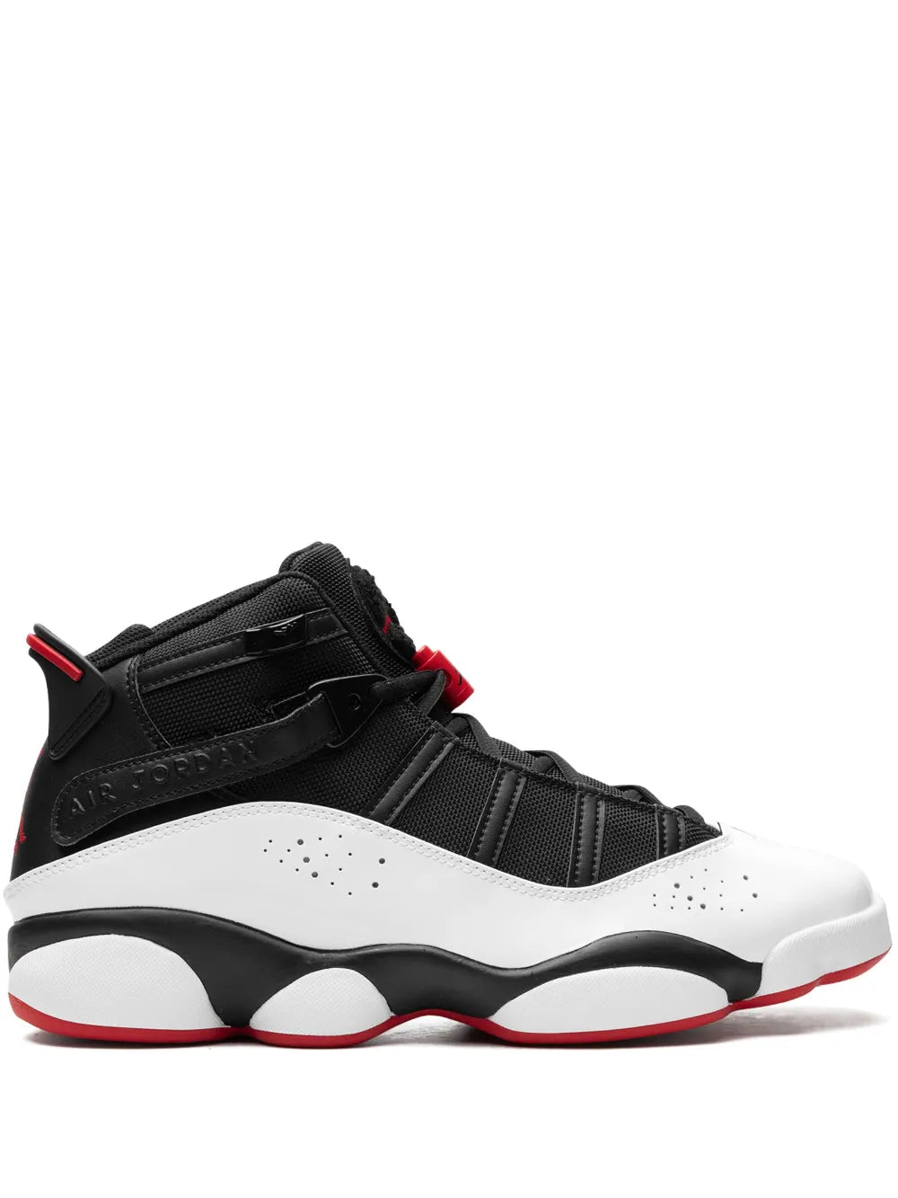 Jordan 6 Rings Wht/Blk/Red Sneakers