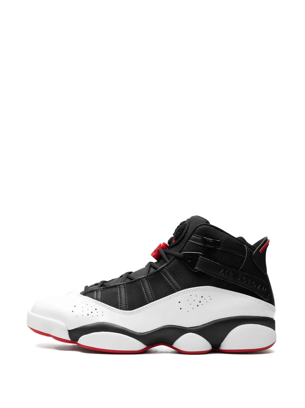 Jordan 6 Rings Wht/Blk/Red Sneakers