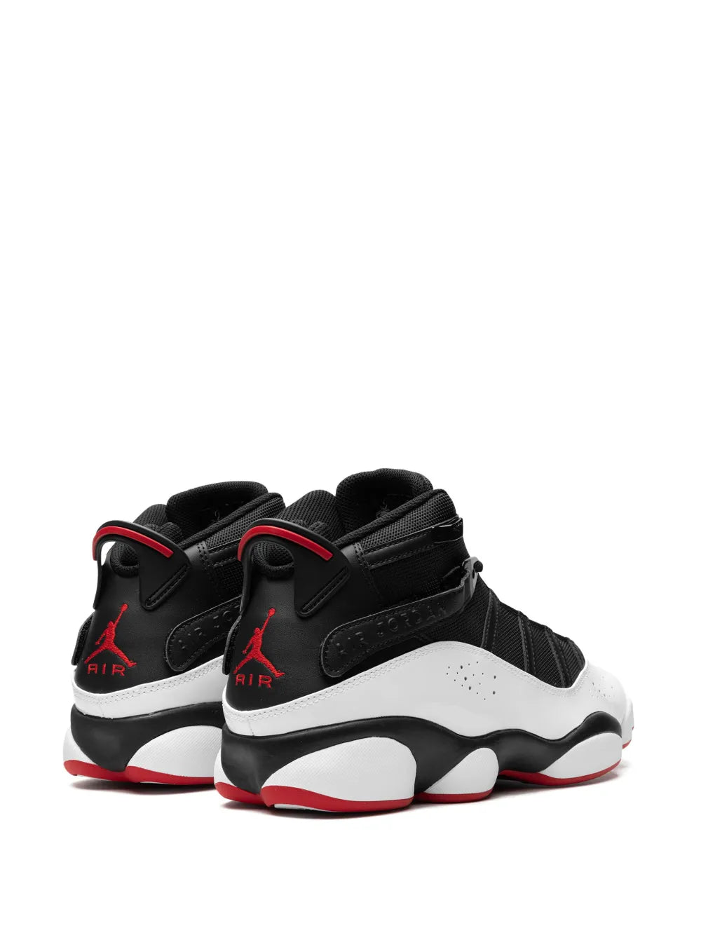 Jordan 6 Rings Wht/Blk/Red Sneakers