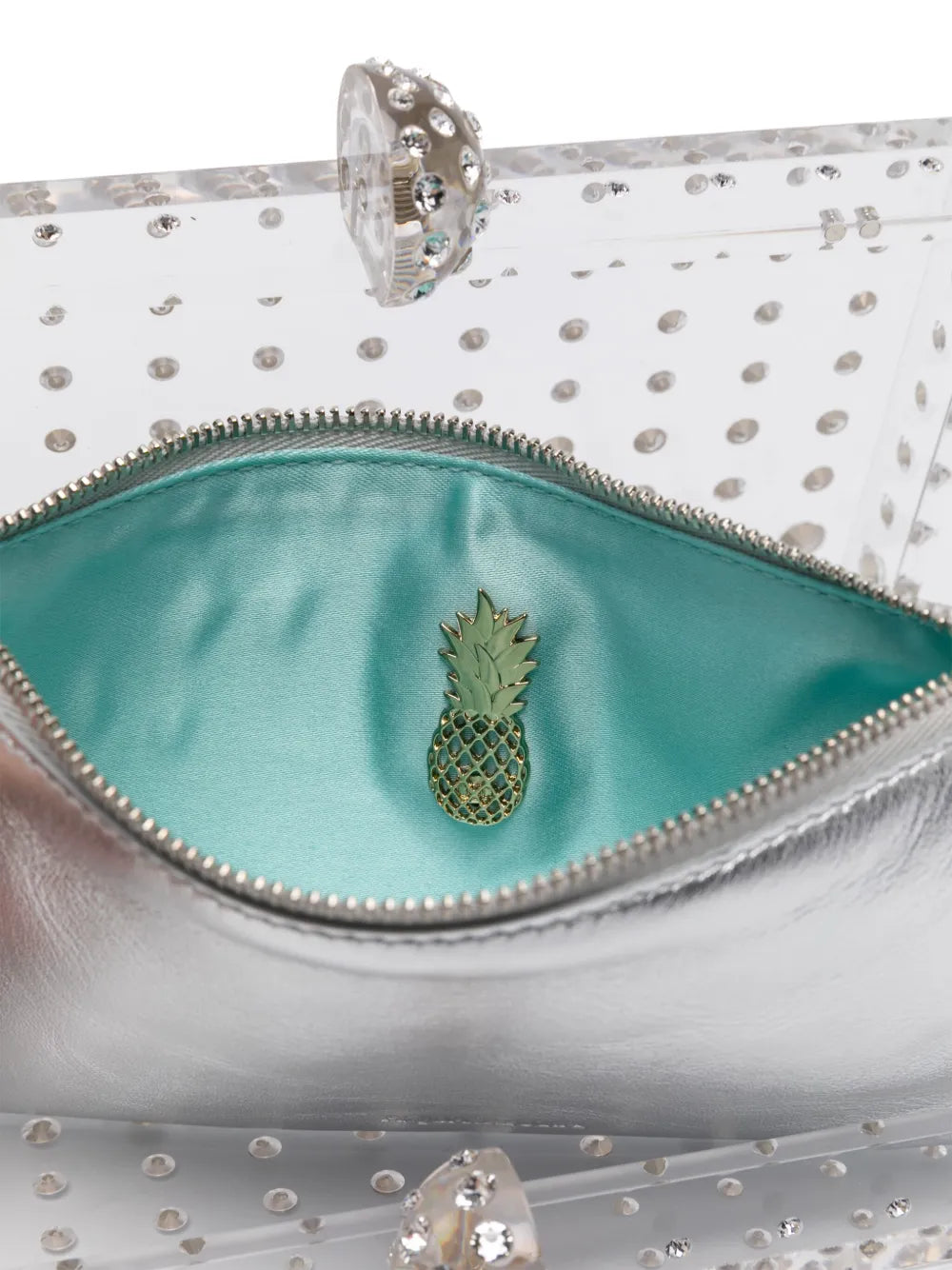 AquazzuraTequila clutch bag