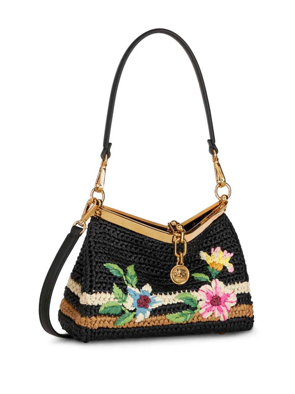 ETROVela floral-embroidered crossbody bag