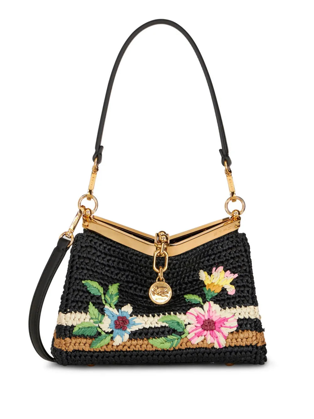 ETROVela floral-embroidered crossbody bag