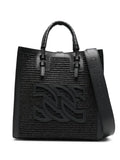 CasadeiBeaurivage raffia tote bag