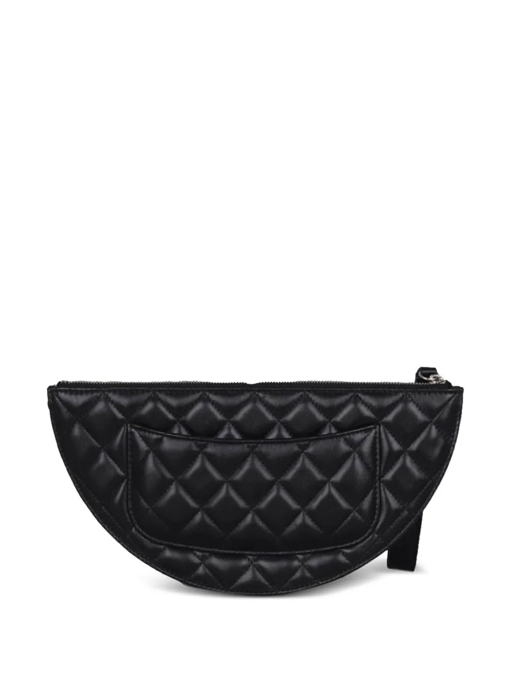 Pre-OwnedCHANEL Pre-Owned2020 draped metallic panel diamond-quilted clutch