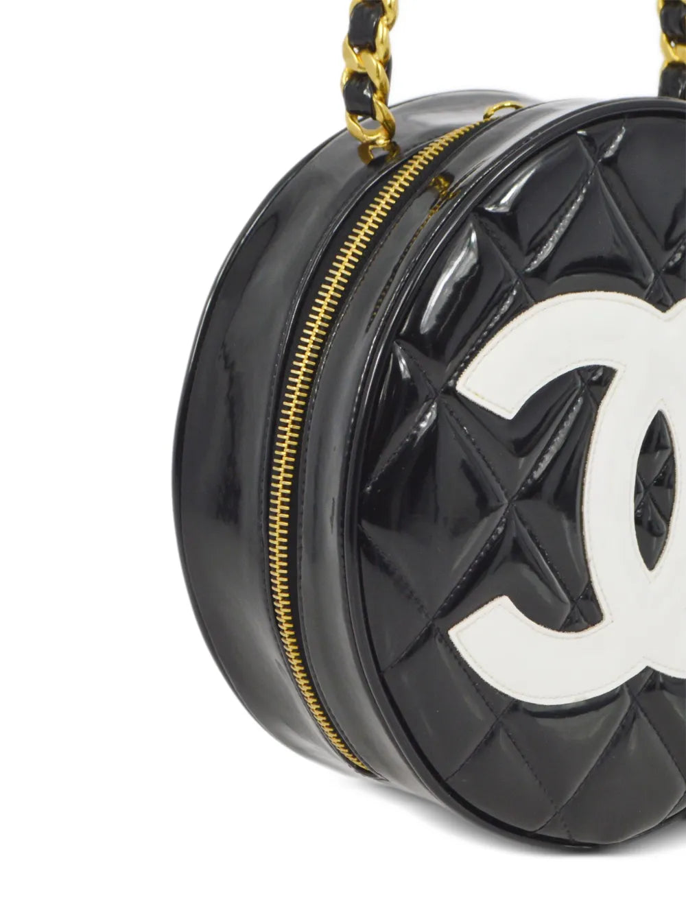 Pre-OwnedCHANEL Pre-Owned1995 quilted vanity top-handle bag