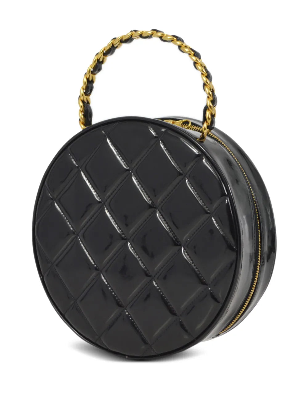 Pre-OwnedCHANEL Pre-Owned1995 quilted vanity top-handle bag