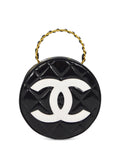 Pre-OwnedCHANEL Pre-Owned1995 quilted vanity top-handle bag