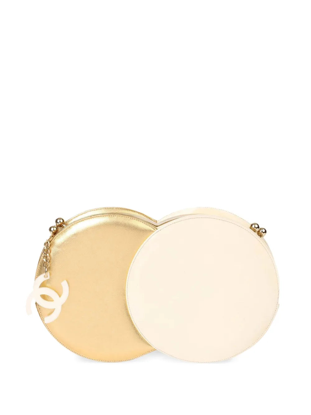 Pre-OwnedCHANEL Pre-Owned2006 Double Circle clutch bag