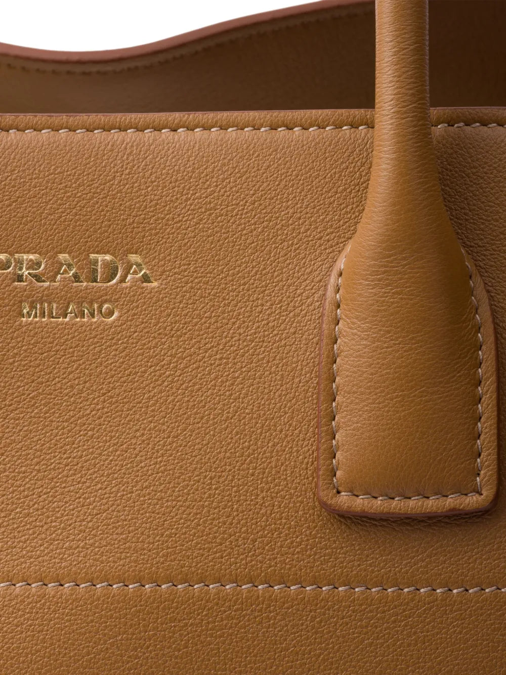 Pradalarge leather tote bag