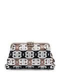 Pre-OwnedCHANEL Pre-Owned2008 Runway CC-logo metallic clutch bag