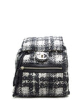 Pre-OwnedCHANEL Pre-Ownedmedium CC turn-lock tweed backpack