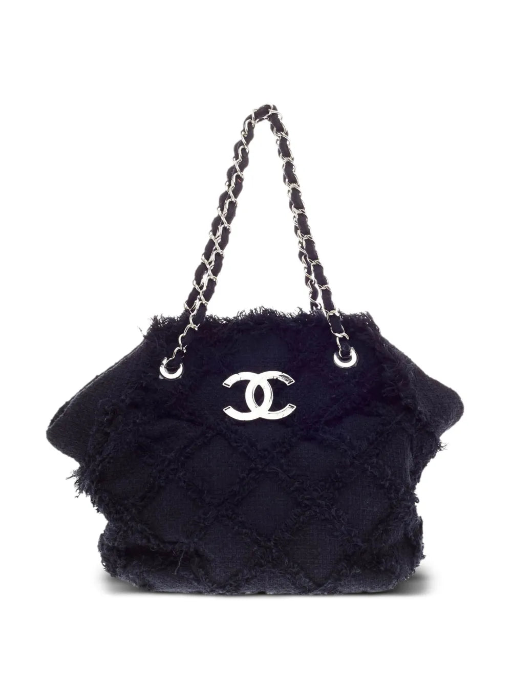Pre-OwnedCHANEL Pre-Owned2009 large Crochet Nature tote bag
