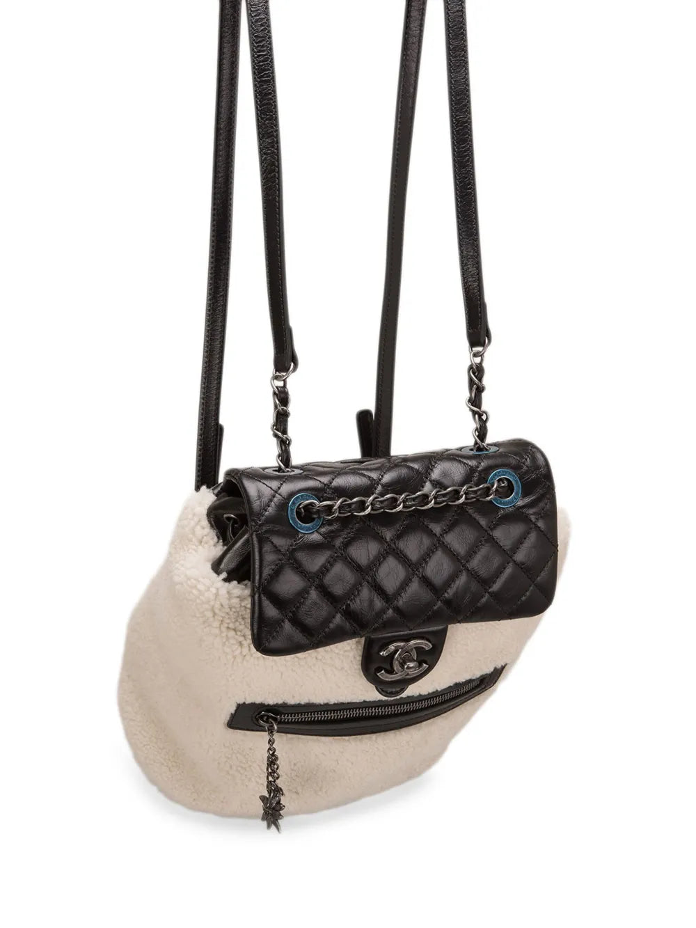 Pre-OwnedCHANEL Pre-OwnedMountain shearling backpack