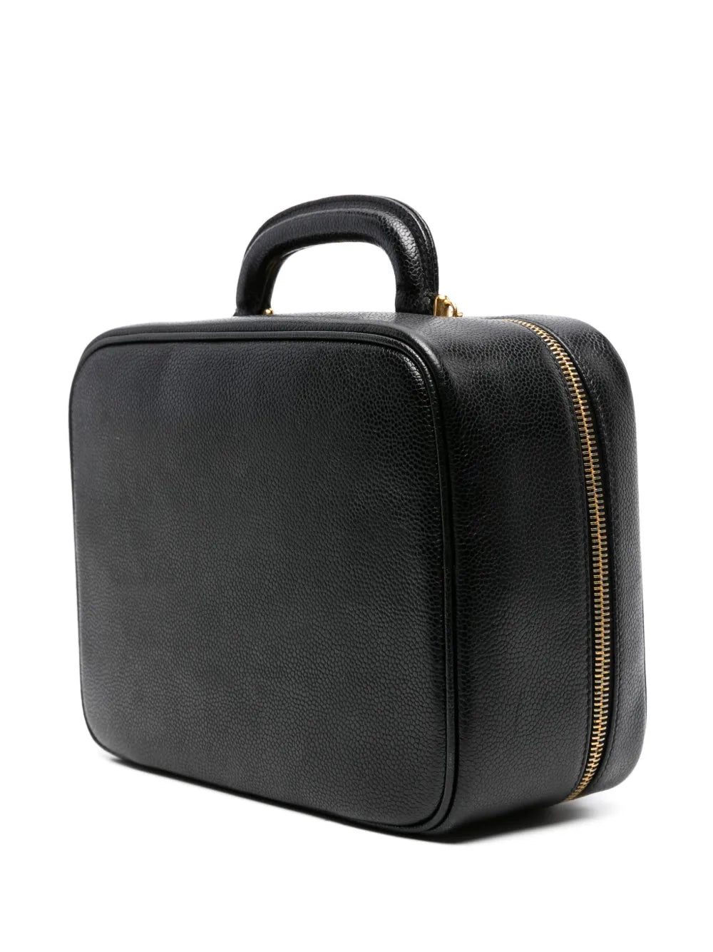 Pre-OwnedCHANEL Pre-Owned1990s leather makeup bag