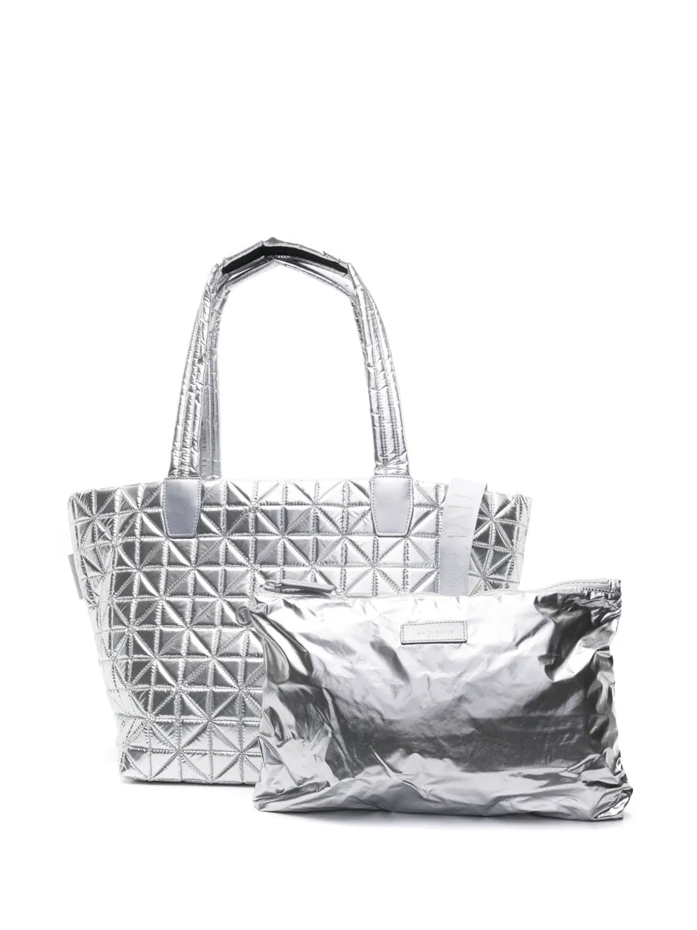 VeeCollectivemedium Vee metallic tote bag