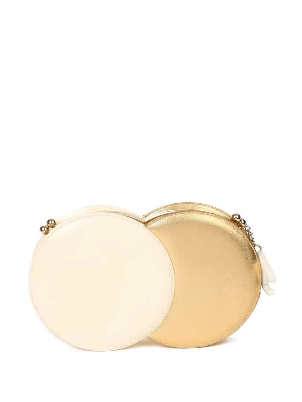 Pre-OwnedCHANEL Pre-Owned2006 Double Circle leather clutch bag