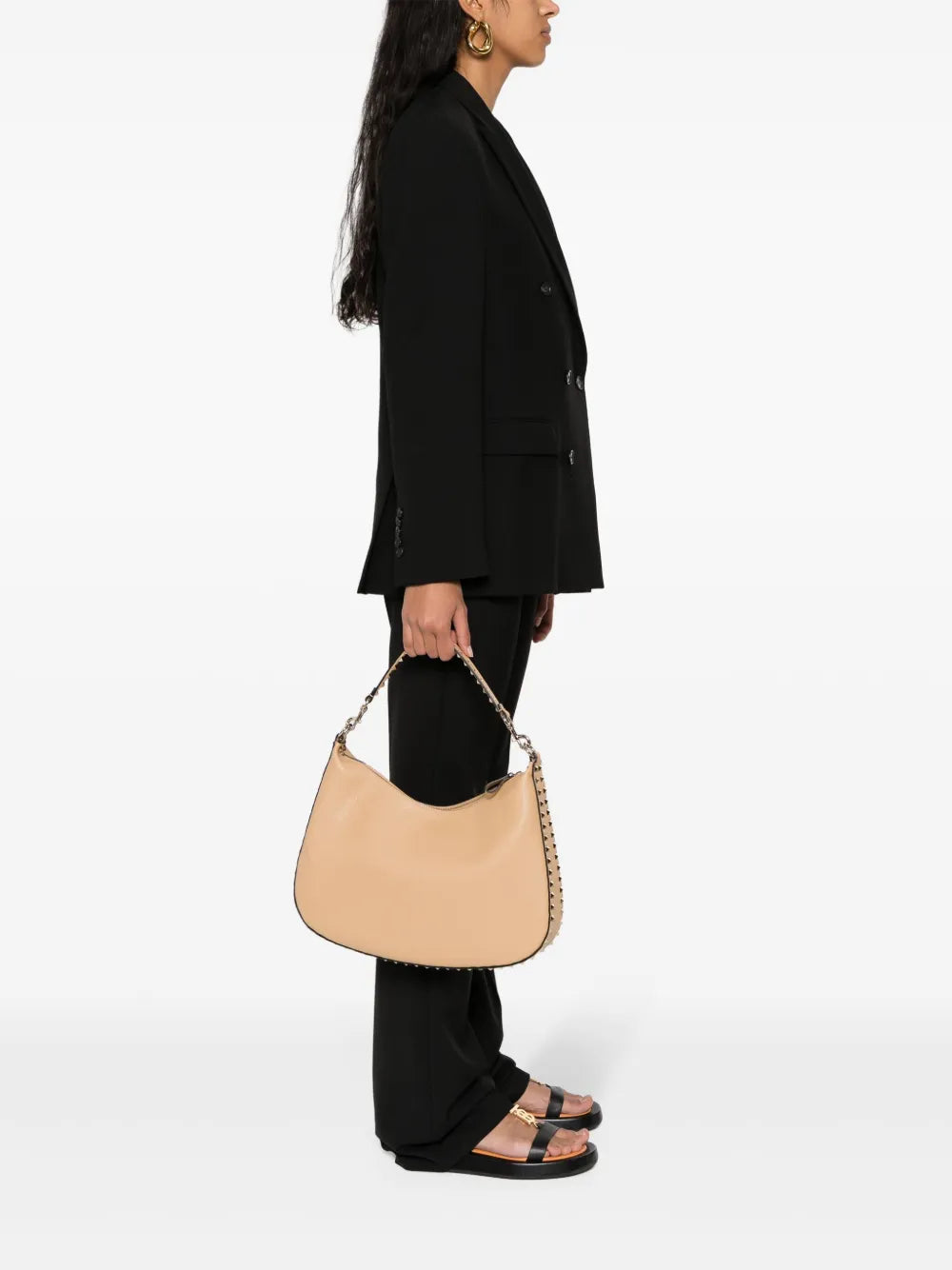 Valentino GaravaniRockstud leather cross body bag