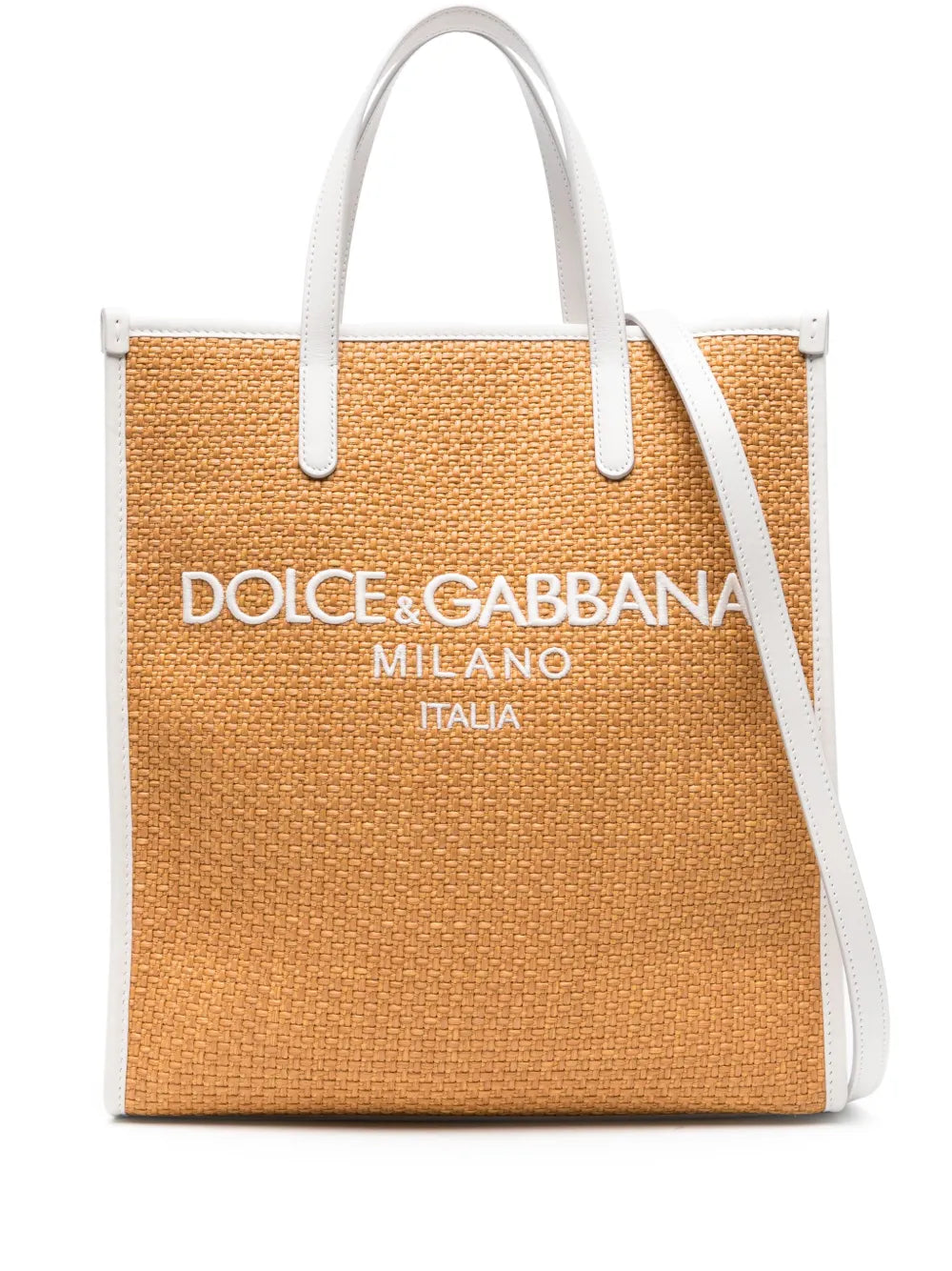 Dolce & Gabbanalogo-embroidered tote bag