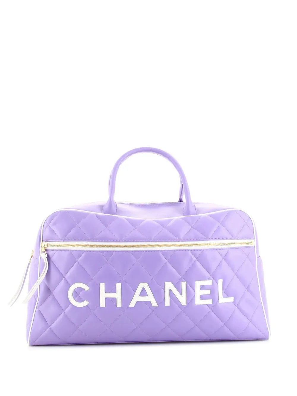 Pre-OwnedCHANEL Pre-Owned1990 leather duffle bag
