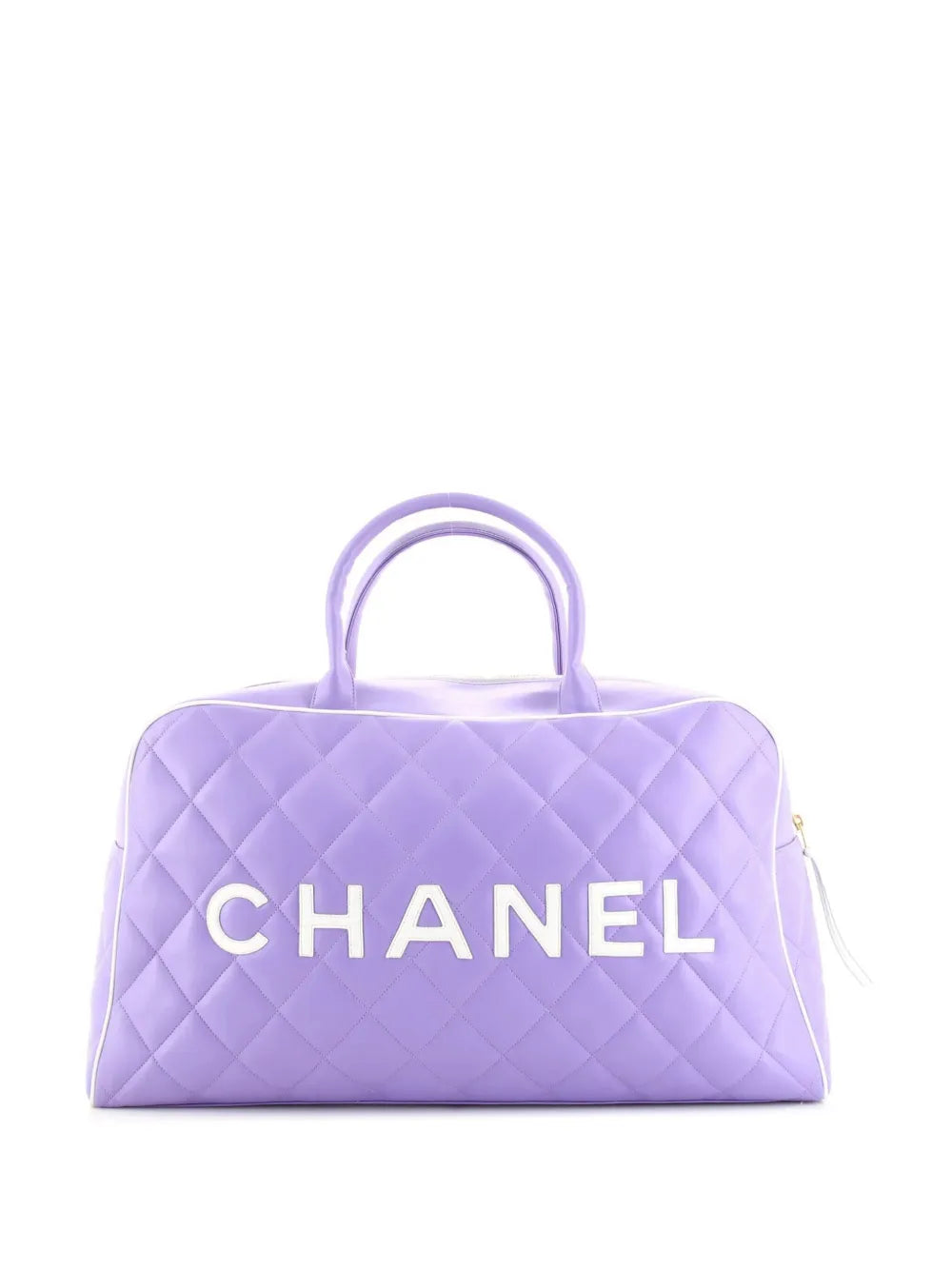 Pre-OwnedCHANEL Pre-Owned1990 leather duffle bag