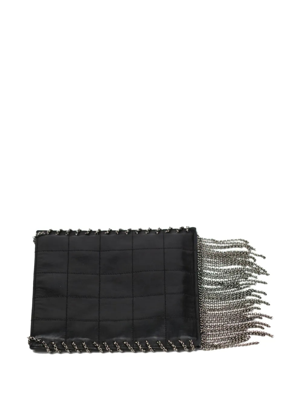 Pre-OwnedCHANEL Pre-Owned2003 Choco Bar fringed crossbody bag