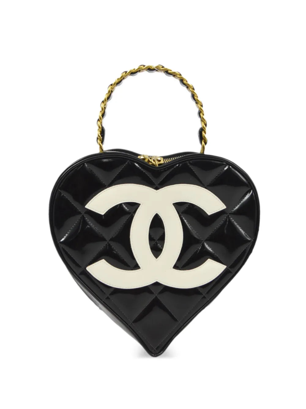 Pre-OwnedCHANEL Pre-Owned1995 CC heart tote bag