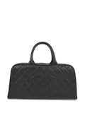 Pre-OwnedCHANEL Pre-Owned2003 CC diamond-quilted Boston handbag