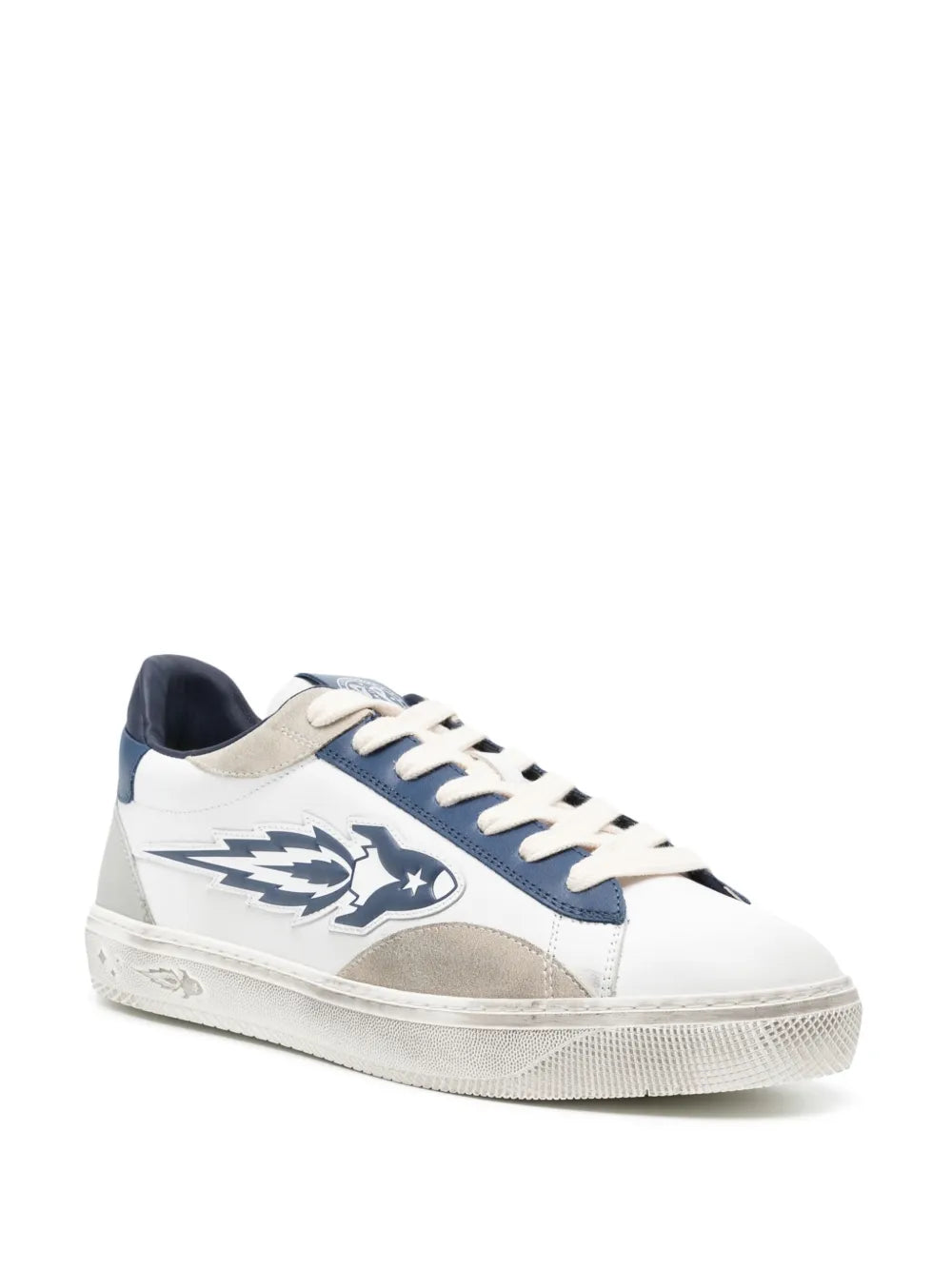 Enterprise Japan Ej Jupiter Rocket Leather Sneakers