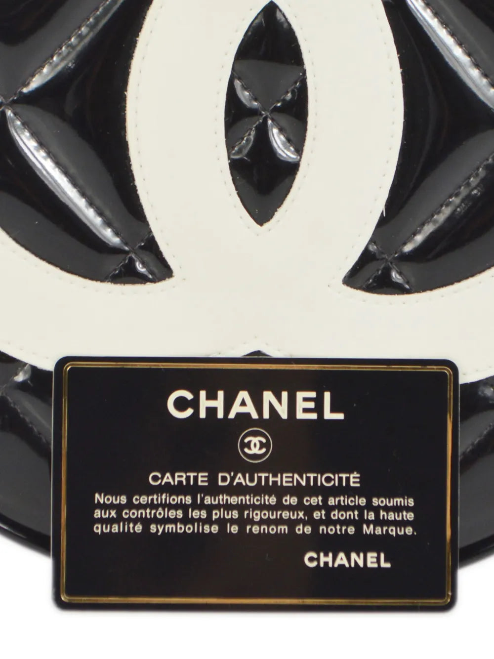 Pre-OwnedCHANEL Pre-Owned1995 CC diamond-quilted vanity handbag