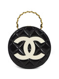 Pre-OwnedCHANEL Pre-Owned1995 CC diamond-quilted vanity handbag