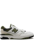 New Balance 550 White/Dark Olive Sneakers