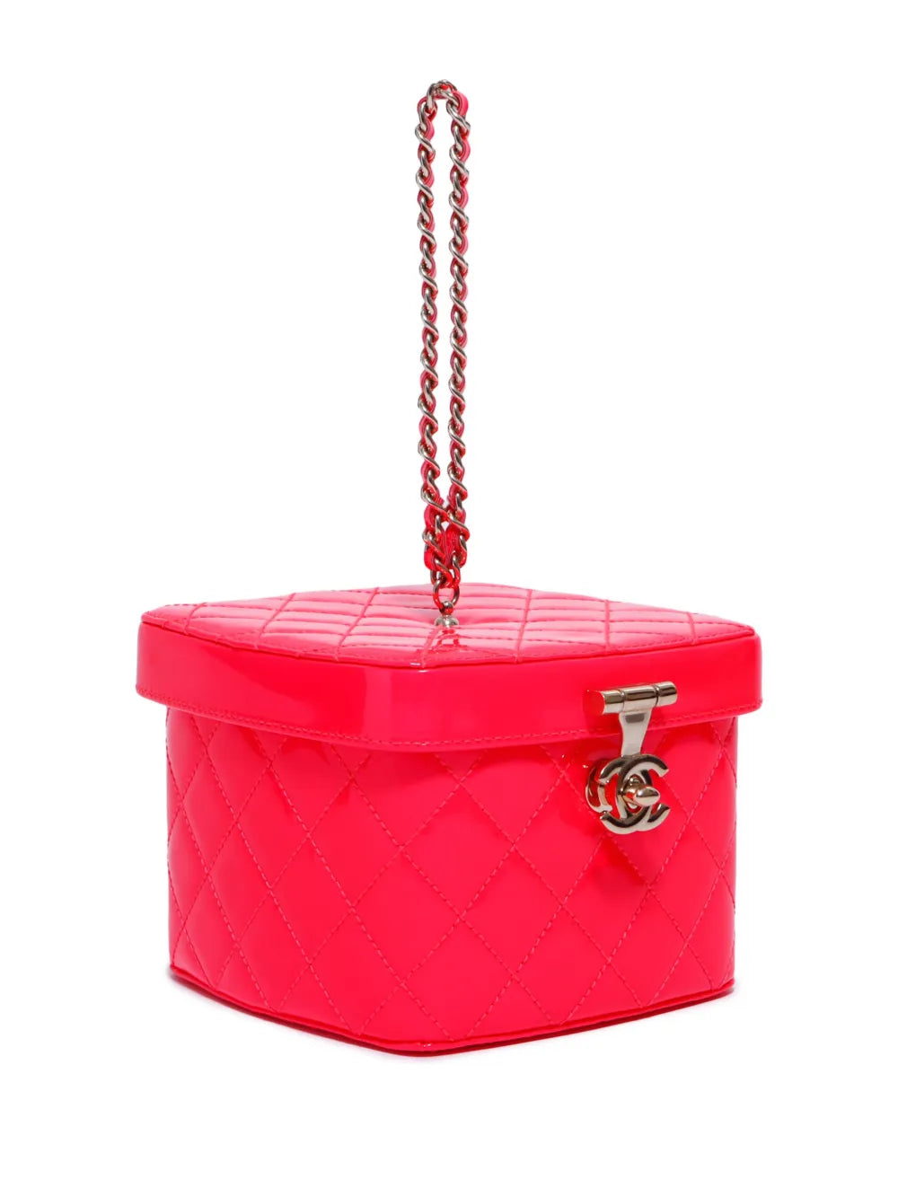 Pre-OwnedCHANEL Pre-Owned2015-2016 enamel mini vanity bag