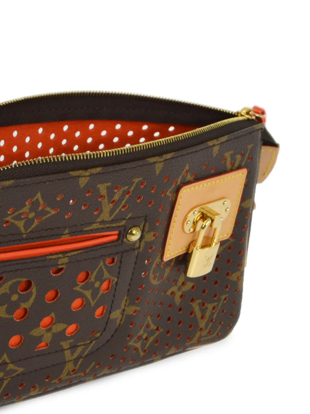 Pre-OwnedLouis Vuitton Pre-Owned2006 Perforated Pochette Accessoires clutch bag