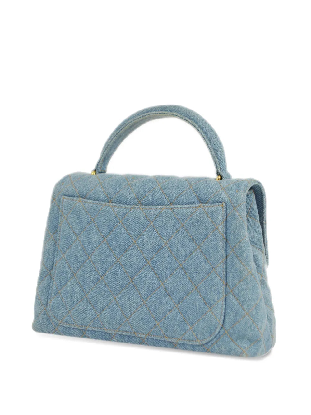 Pre-OwnedCHANEL Pre-Owned1997 small CC denim handbag