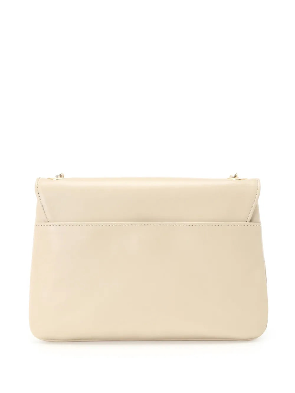 agnès b. logo-clasp leather crossbody bag