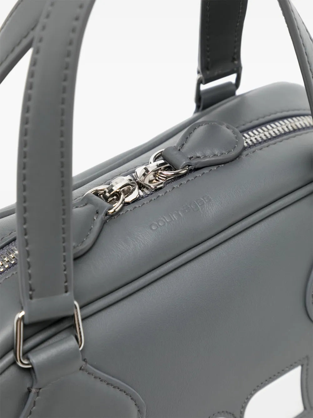 Courr?esReedition leather tote bag