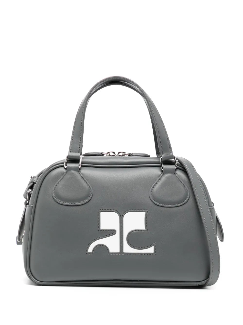 Courr?esReedition leather tote bag