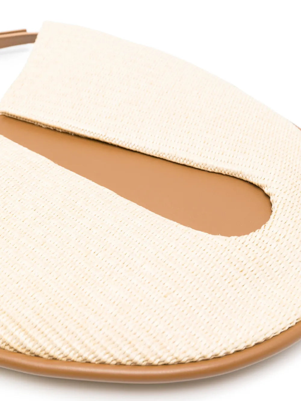 Themoir?nterwoven panelled shoulder bag