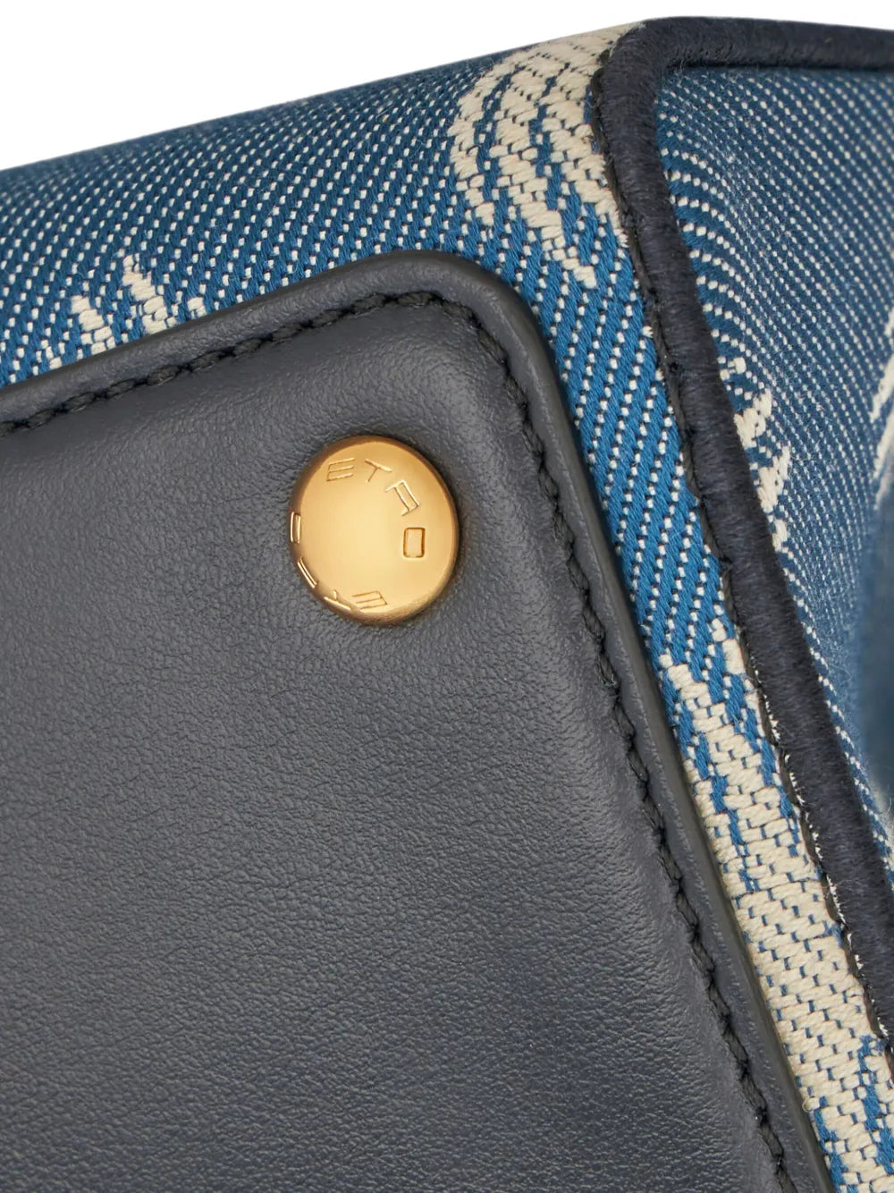 RunwayETROmedium Vela denim shoulder bag