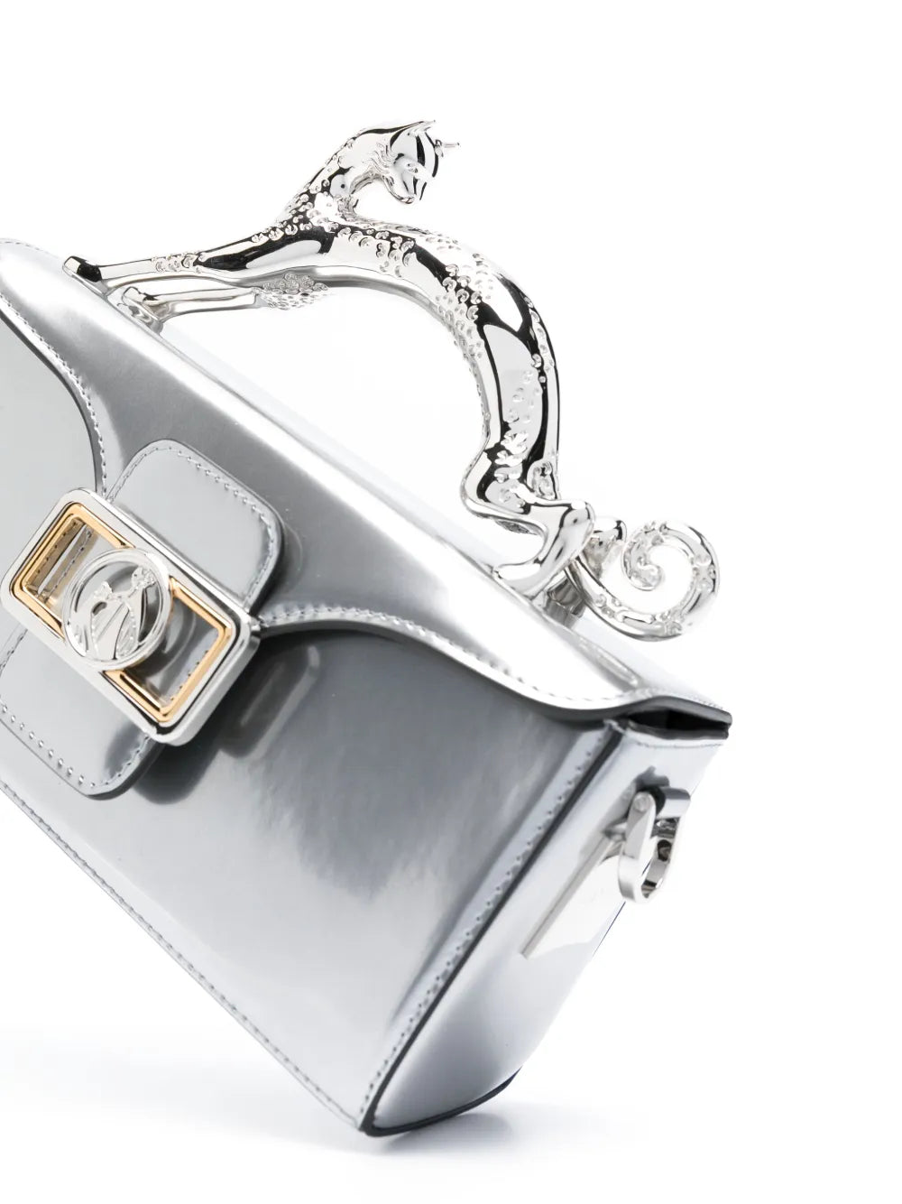 LanvinPencil Cat leather mini bag