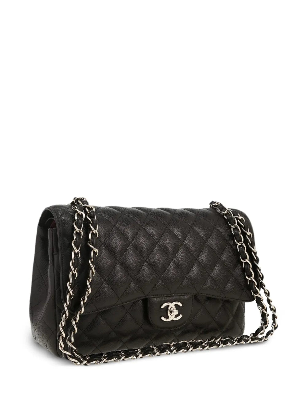 Pre-OwnedCHANEL Pre-Owned2017 Double Flap Jumbo shoulder bag