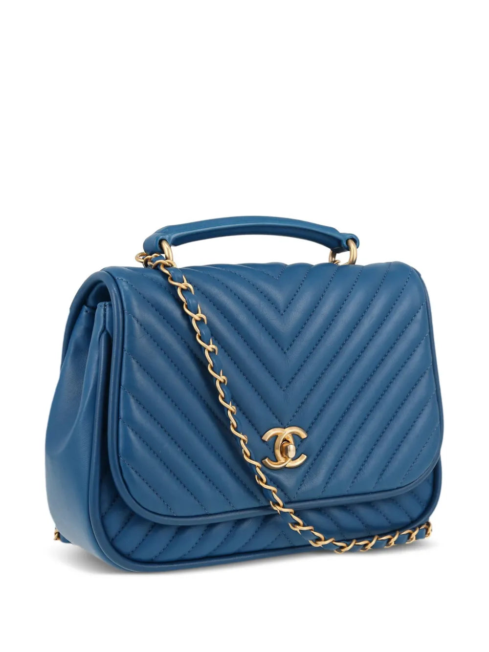 Pre-OwnedCHANEL Pre-Owned2018 chevron-quilted shoulder bag