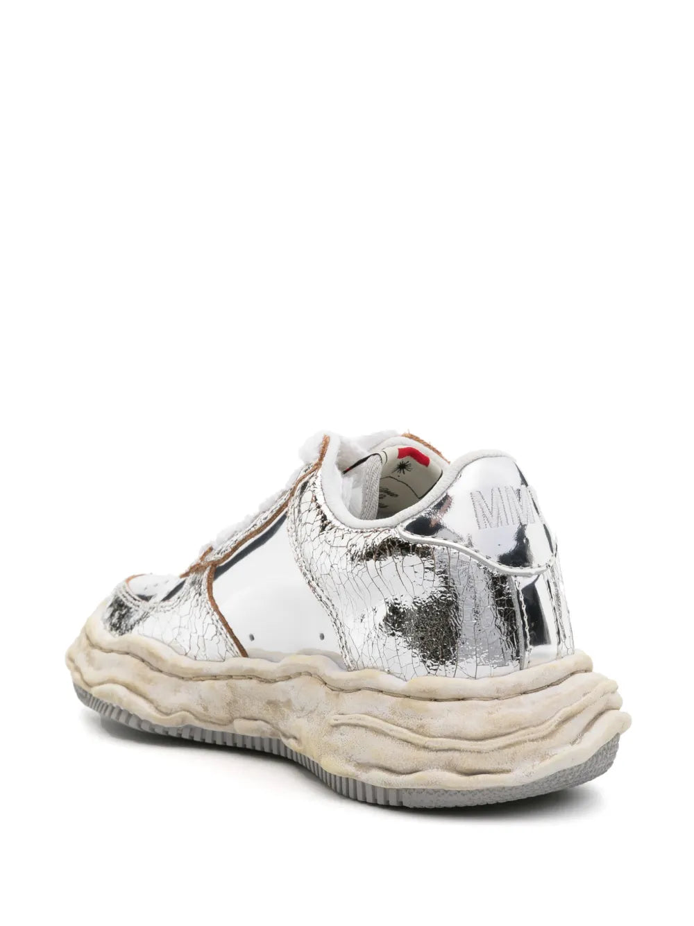 Maison Mihara Yasuhiro Wayne Metallic-Effect Sneakers